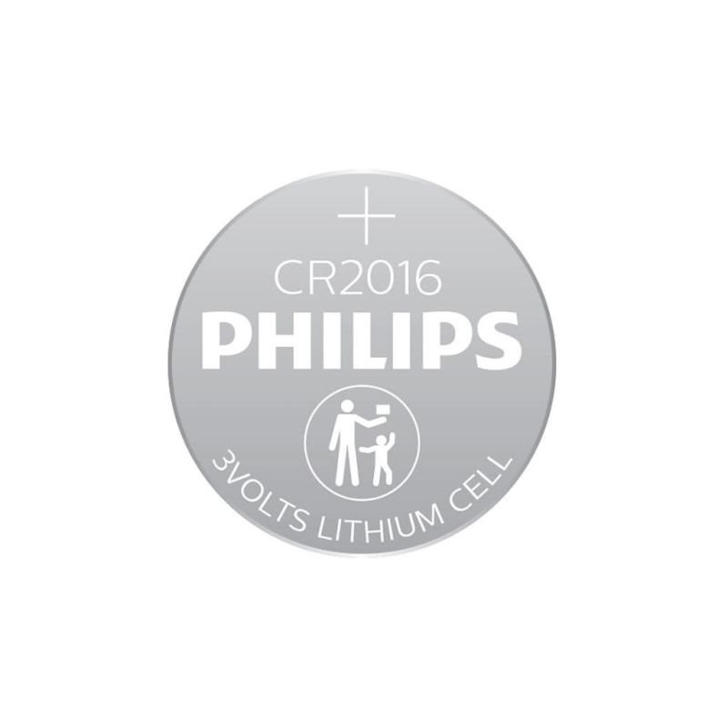 BATERIA PILHA BOTÃO LÍTIO 3V PHILIPS CR2016