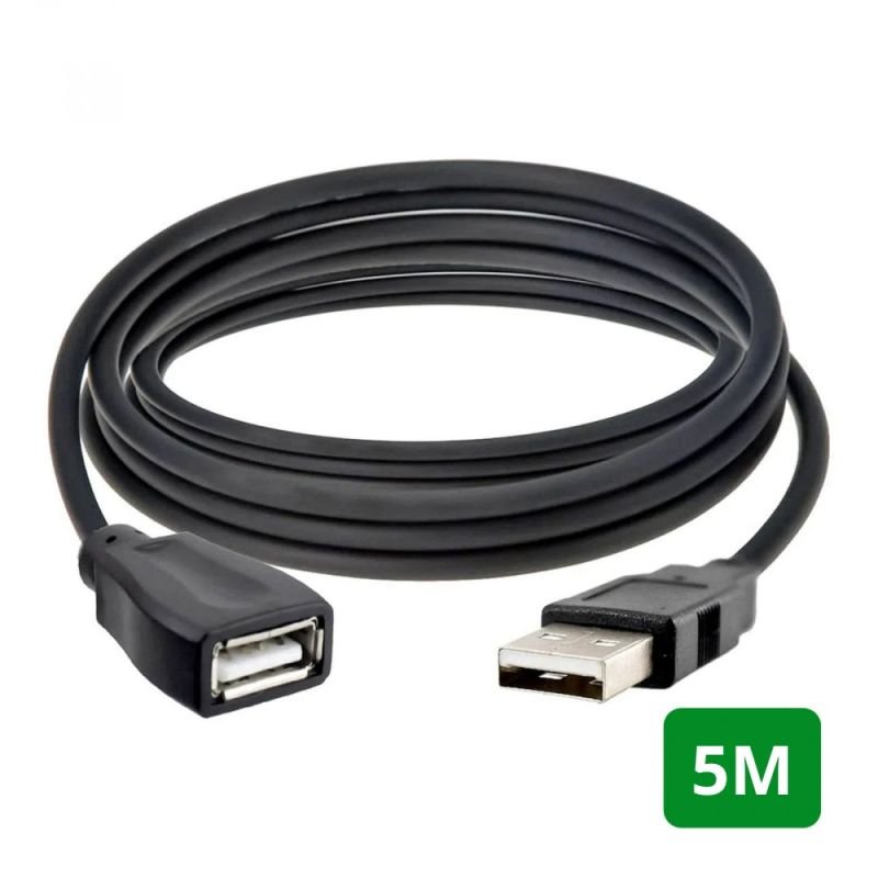 CABO EXTENSOR 2.0 USB MACHO X USB FÊMEA 5 METROS 3209