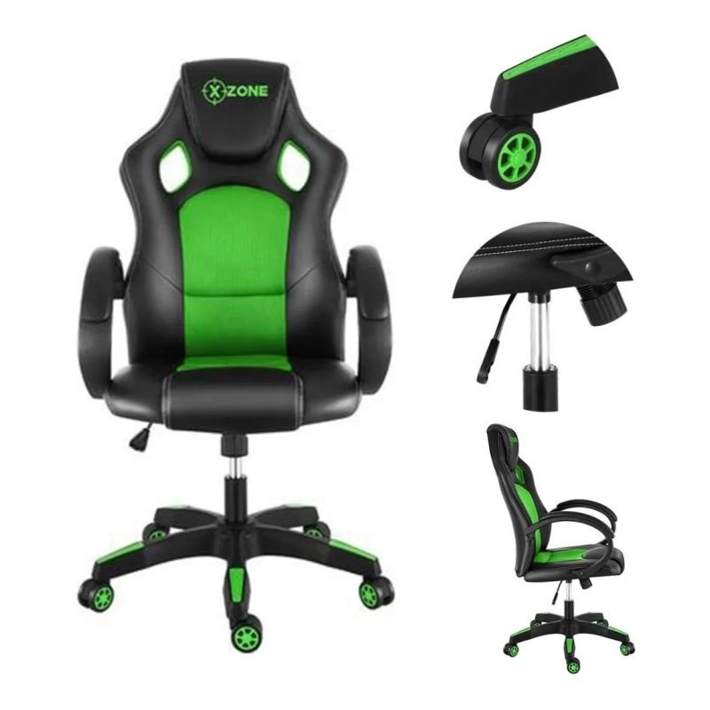 CADEIRA GAMER XZONE CGR-02 GIRATÓRIA ERGONÔMICA