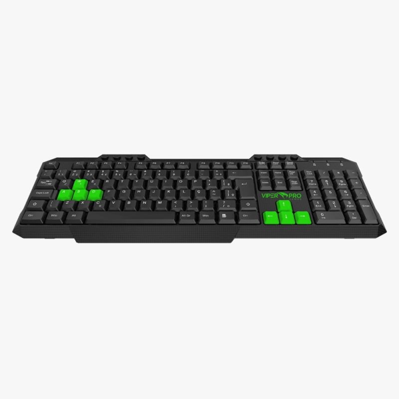 COMBO GAMER PYTHON 2 EM 1 TECLADO COM MEMBRANA + MOUSE 3600DPI