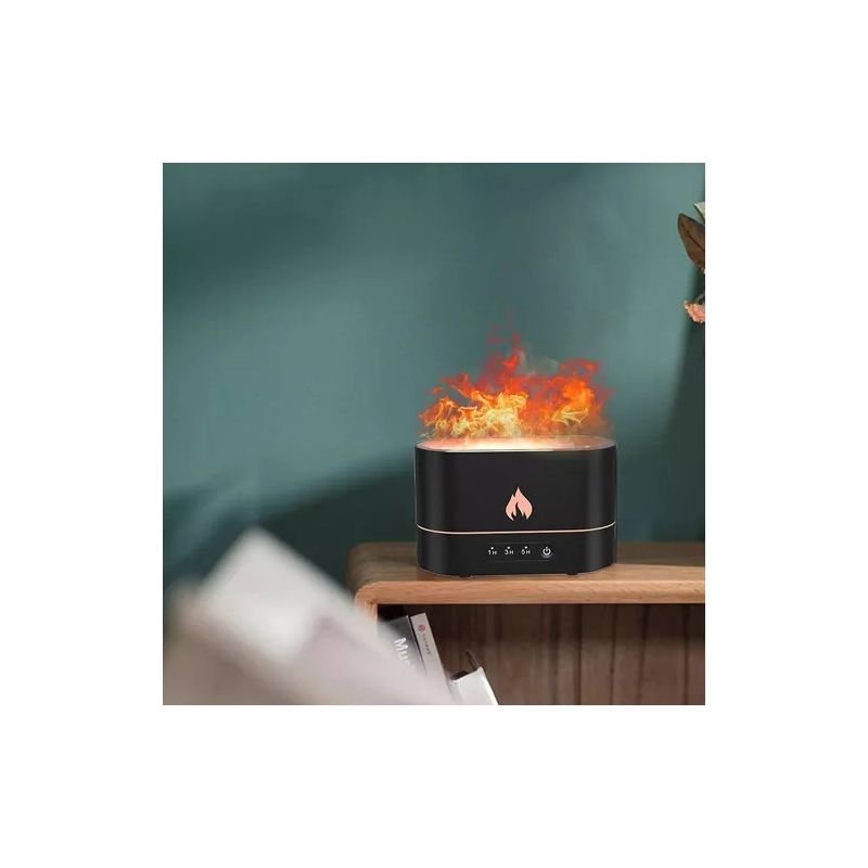 DIFUSOR UMIDIFICADOR AROMÁTICO COM EFEITO DE CHAMA GENERCA 853