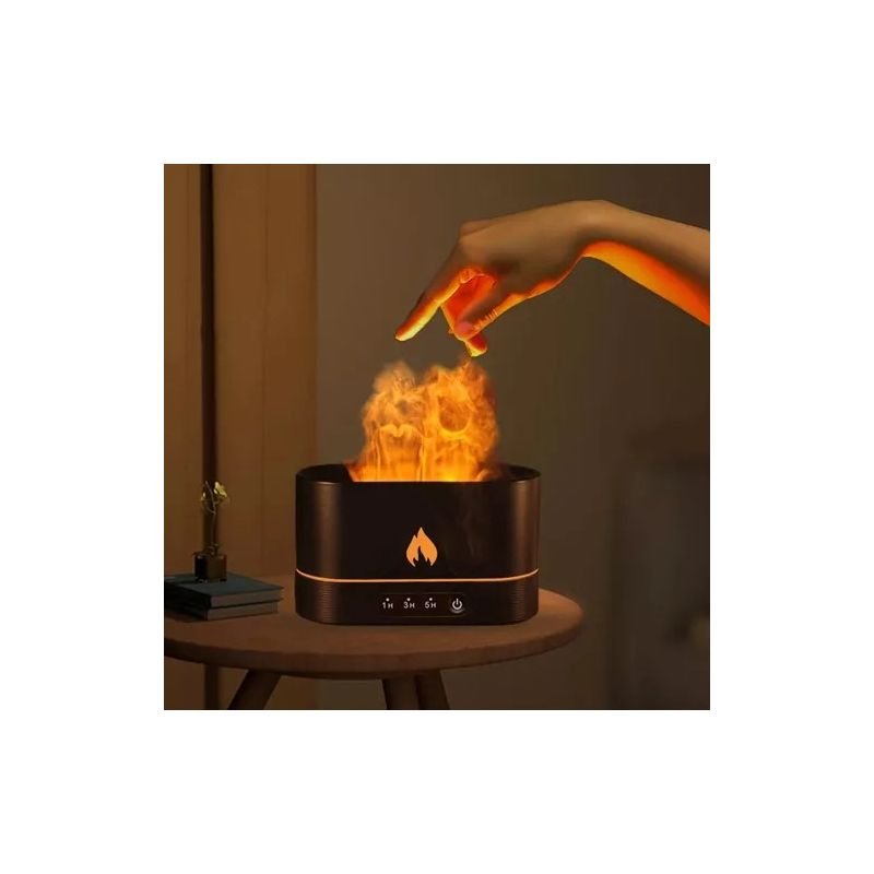 DIFUSOR UMIDIFICADOR AROMÁTICO COM EFEITO DE CHAMA GENERCA 853