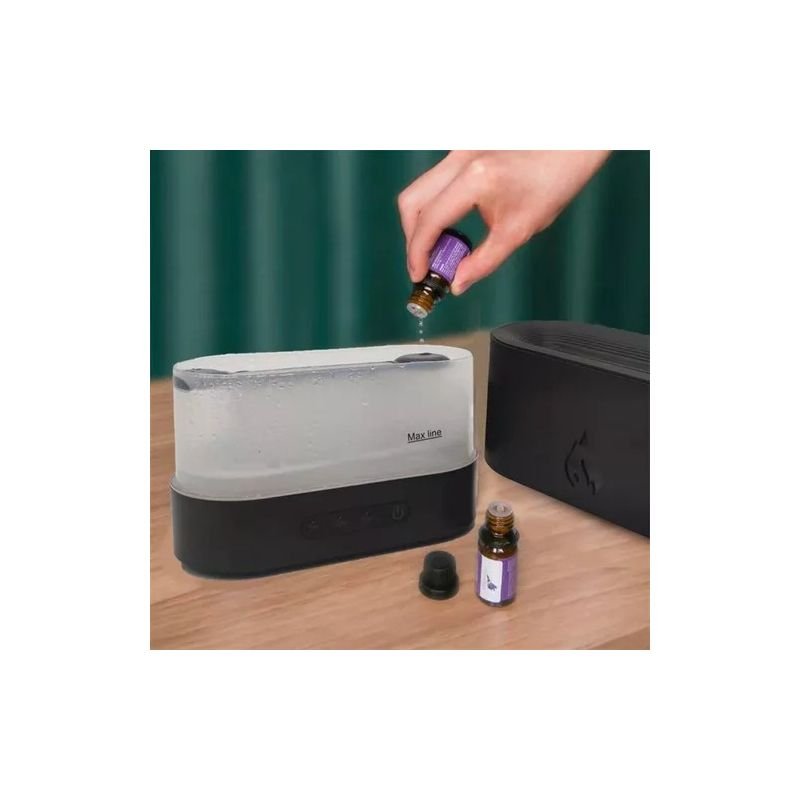 DIFUSOR UMIDIFICADOR AROMÁTICO COM EFEITO DE CHAMA GENERCA 853
