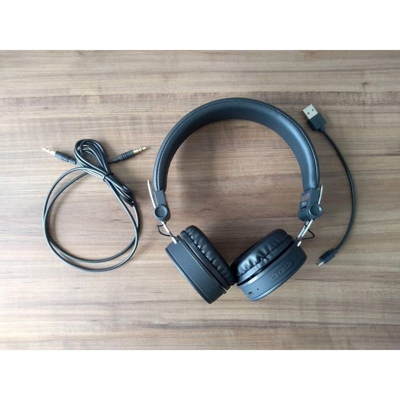 FONE DE OUVIDO HEADSET COM MICROFONE SEM FIO BLUETOOTH FAM A095