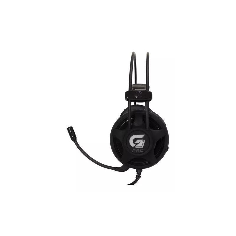 FONE DE OUVIDO HEADSET GAMER COM MICROFONE G PRO LED AZUL FORTREK H2