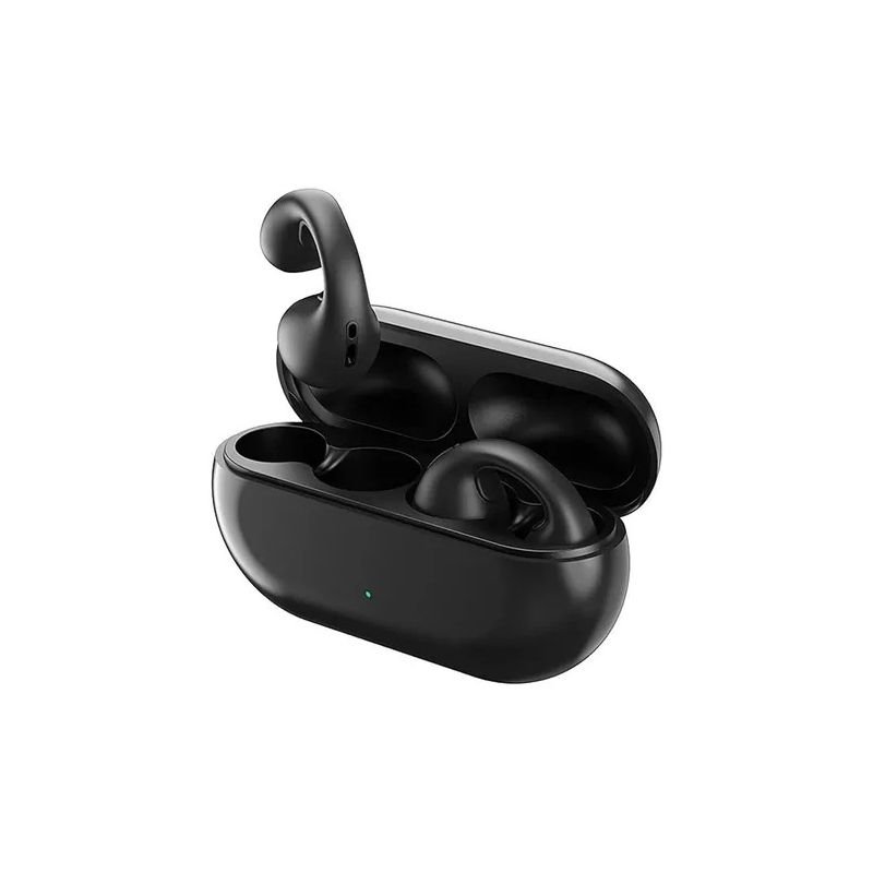 ambie AM-TW01/BC ワイヤレスイヤホン　ブラック Mastertek - Seu Shopping em Informática! - FONE DE OUVIDO OPEN-EAR