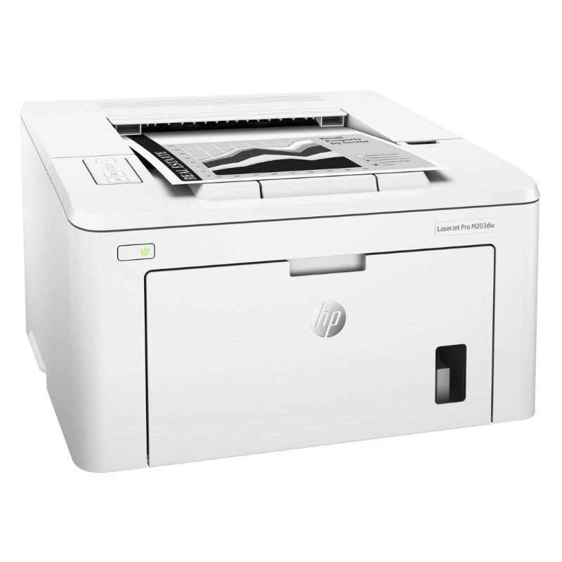 IMPRESSORA FUNÇÃO ÚNICA HP LASERJET PROJET PRO M203DW WIFI COM IMPRESSÃO PRETO/BRANCO BIVOLT 220V/240V