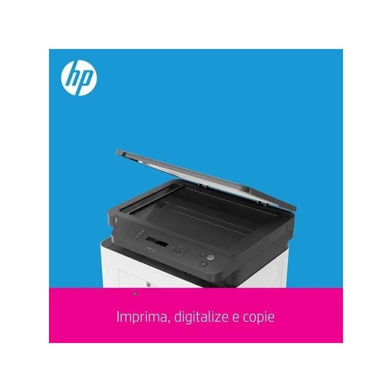 IMPRESSORA MULTIFUNCIONAL LASER HP MFP 135W WIFI IMPRESSÃO PRETO/BRANCO 110V/127V