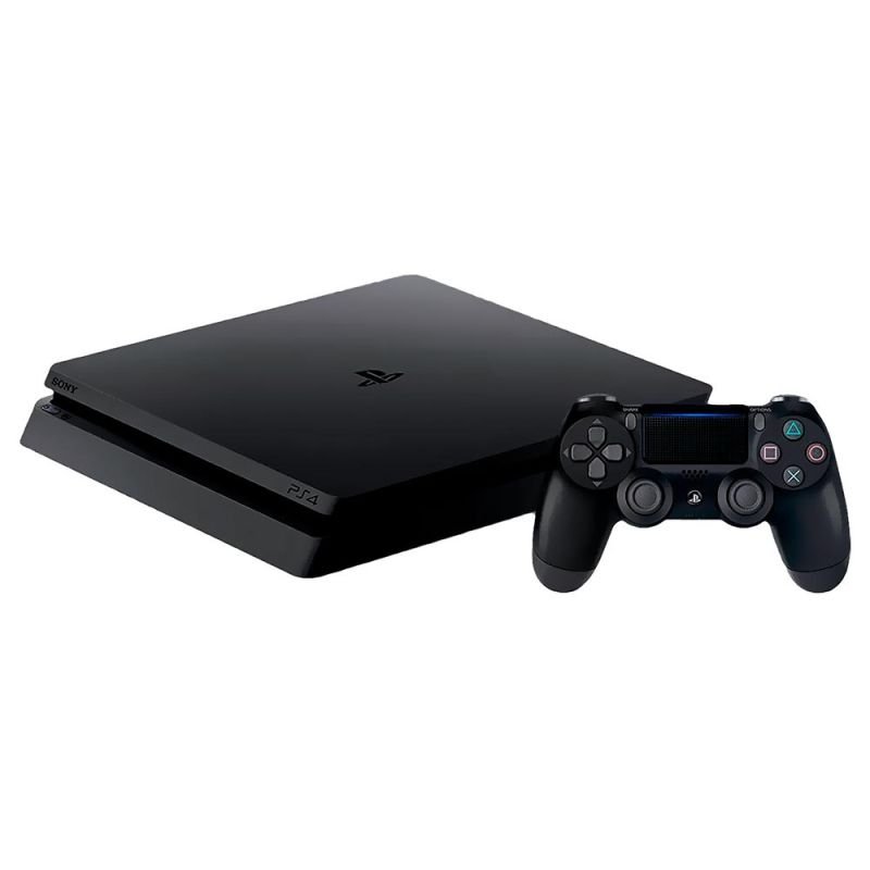 PLAYSTATION 4 SLIM PS4 + JOGO CALL OF DUTY MODERN WARFARE II + 01 CONTROLE JOYSTICK PRETO 1TB SONY CUH-2215B