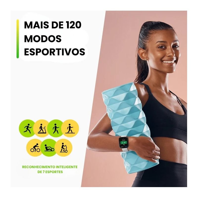 RELÓGIO SMARTWATCH AMAZFIT BIP 5 TAMANHO 1.91' A2215