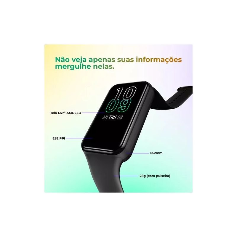 RELÓGIO SMARTWATCH XIAOMI AMAZFIT BAND 7 TAMANHO 1.47'
