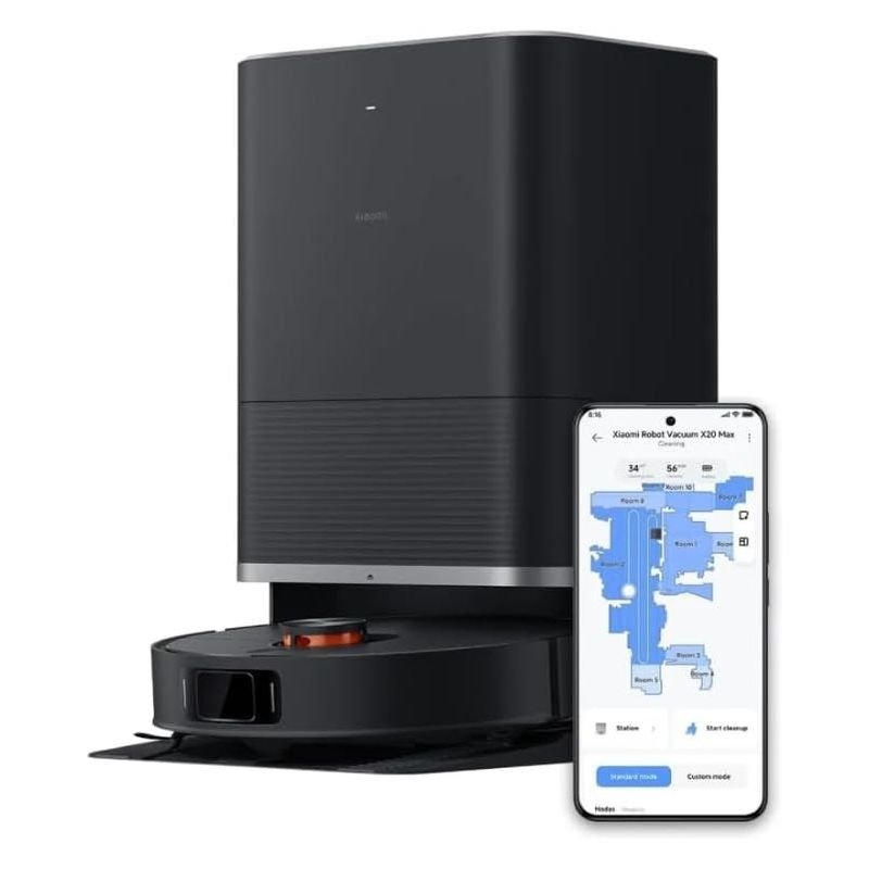 ROBÔ ASPIRADOR INTELIGENTE MOP XIAOMI ROBOT VACUUM X20 MAX D109GL