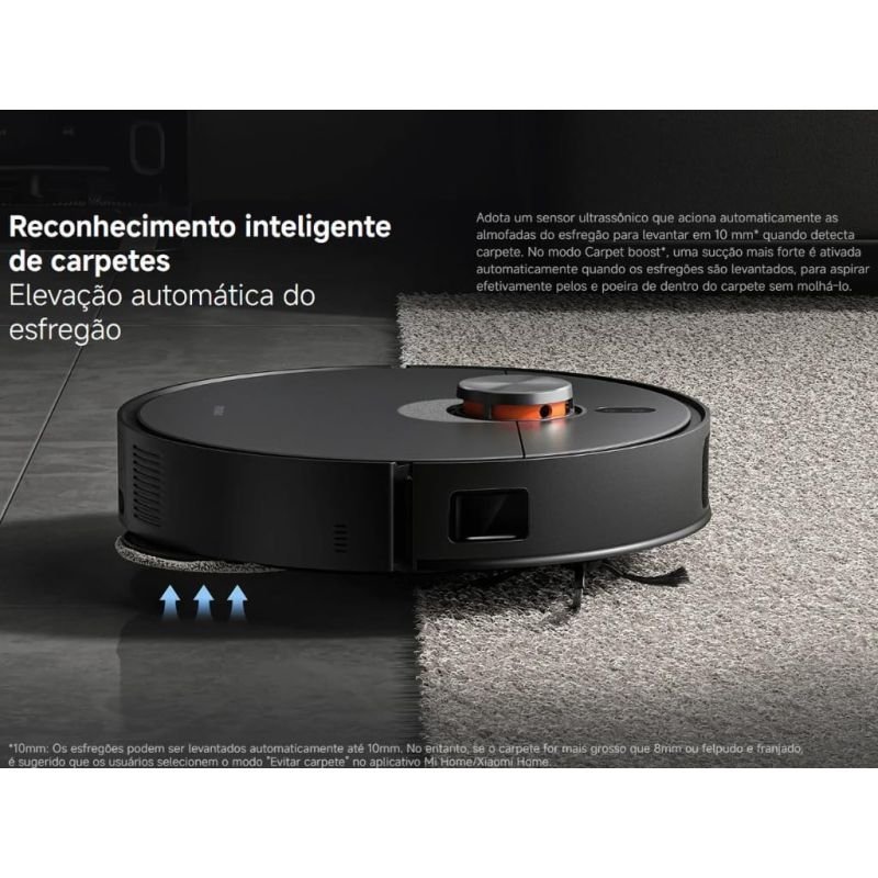 ROBÔ ASPIRADOR INTELIGENTE MOP XIAOMI ROBOT VACUUM X20 MAX D109GL