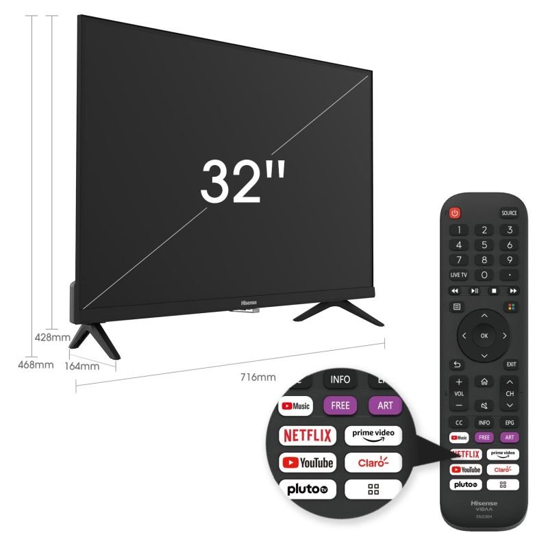 Mastertek - Seu Shopping em Informática! - SMART TV HISENSE 32