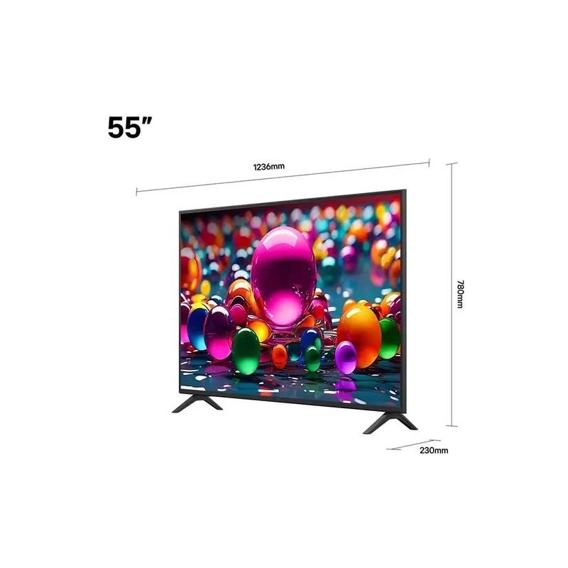 SMART TV LG 55' GEN8 WIFI ULTRA HD 4K BIVOLT 55UA8550PSA