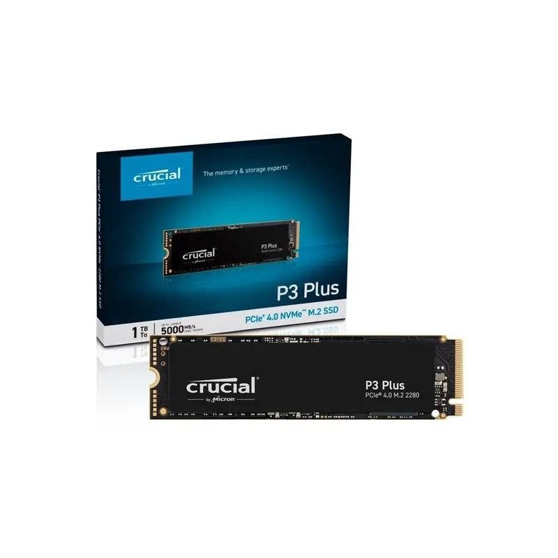 Mastertek - Seu Shopping em Informática! - SSD CRUCIAL P3 PLUS M.2