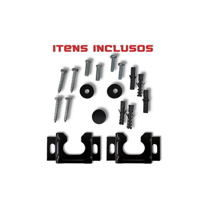 SUPORTE FIXO UNIVERSAL PARA TV / MONITOR DE 10' A 90' POLEGADAS BRASFORMA CSBRU951