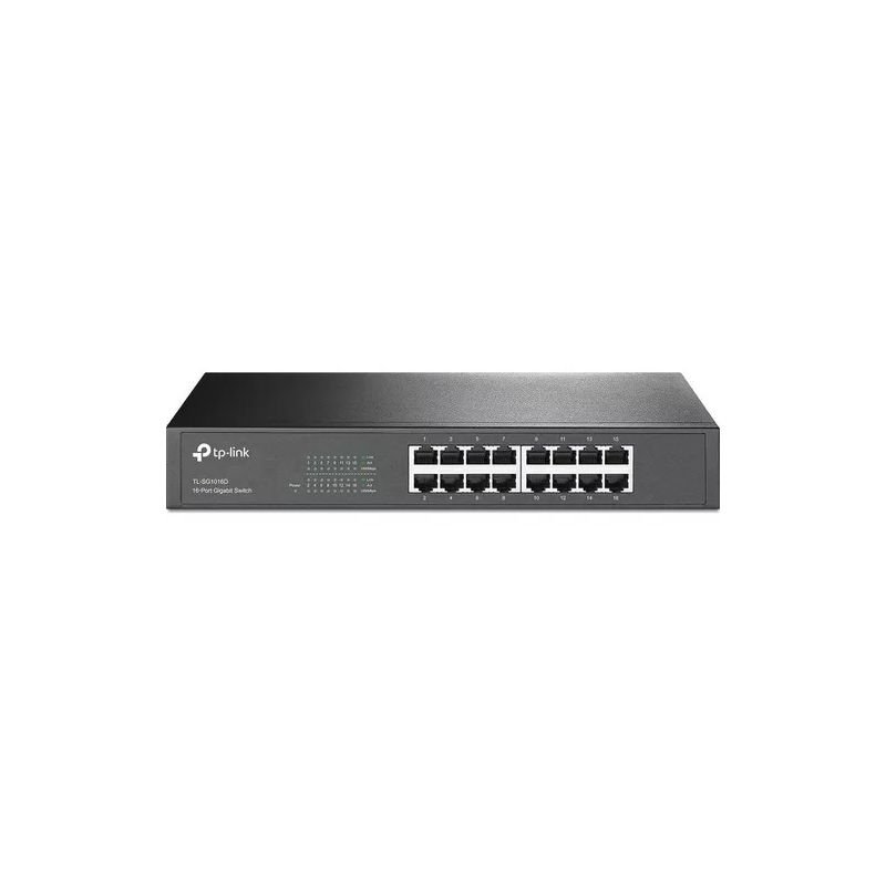 SWITCH HUB 16 PORTAS GIGABIT 10/100/1000 TP-LINK TL-SG1016D